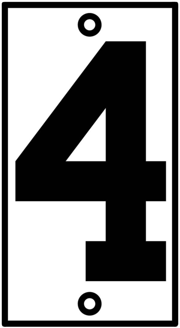 Stream Gauges Plate Numbers - 4