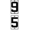 Stream Gauges Plate Numbers - 9